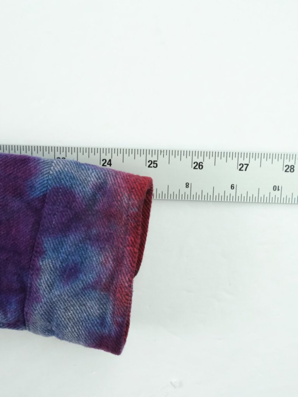 Men’s Slate & Stone Cotton Flannel Shirt Jacket Shacket Tie Dye Twill size M - Picture 6 of 6